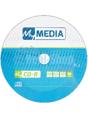 Диск CD-R MyMedia 700Mb 52x pack wrap (10шт) (69204)