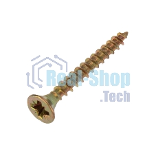 Саморез универсальный Kranz 3х25, желтый цинк, упаковка поставщика (24 000 шт.)