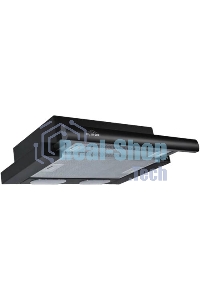 Вытяжка встраиваемая Elikor Интегра 50П-400-В2Л черный, 50 см, 400 куб. м/ч, 57 дБ