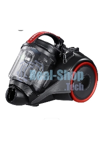 Пылесос Samsung VC15K4116VR/EV красный/черный, 390/1500 Вт, уборка сухая, пылесборник контейнер 1.3 л