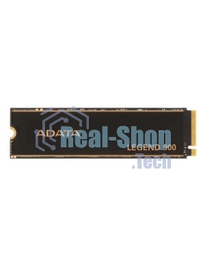 Накопитель SSD ADATA LEGEND 900, 2000Gb, PCIe 4.0 x4, 2280, NVMe, R/W 7000/5400, с радиатором