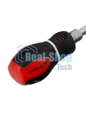 Отвертка Matrix комбинированная, SL6,0/PH2 х 38 мм, CrV, двухкомп. рукоятка