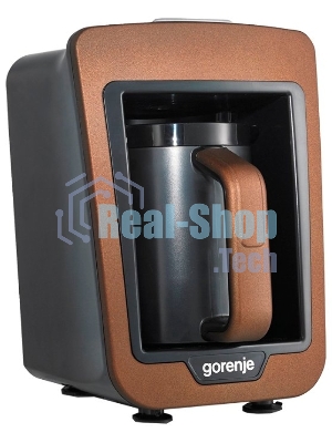 Кофеварка Gorenje ATCM730T медный/черный, исп. кофе - молотый, 0.27 л, 730 Вт.