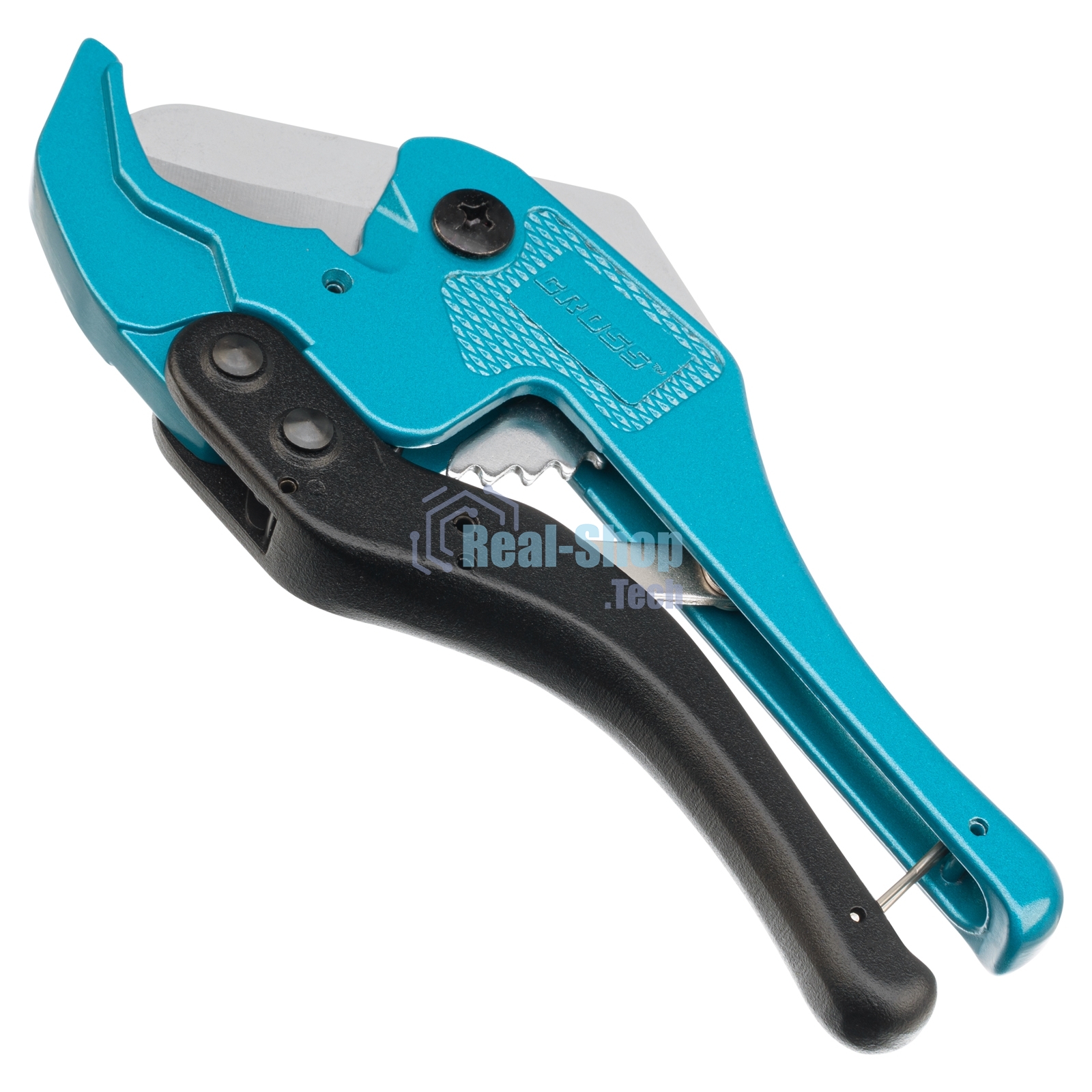 Ножницы для резки изд из ПВХ GROSS 78424 универсальные, d до 42 мм, порошковое покрытие рукоятки