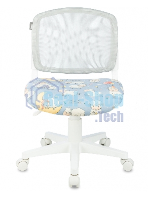 Кресло Бюрократ CH-W296NX TW-02 светло-серый, сетка, 120 кг