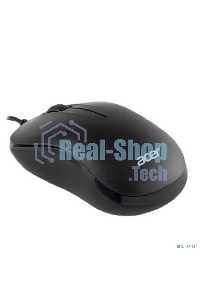 Мышь проводная Acer OMW140 черный, 1200 dpi, USB, кнопки - 3