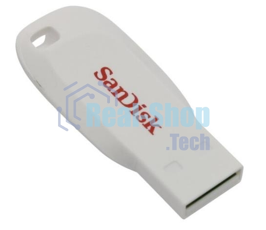 Флешка USB Sandisk 16Gb Cruzer SDCZ50C-016G-B35W USB 2.0 белый