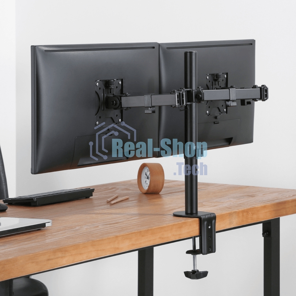 Кронштейн ONKRON D221E для двух мониторов 13