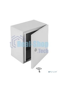 Шкаф электротехнический настенный Elbox EMW, IP66, 600х600х210 мм (ВхШхГ), дверь: металл, металл, серый