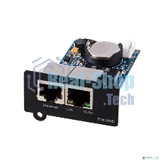 SNMP карта CBR PMC-01R для удаленного управления по сети Ethernet c Русским интерфейсом, 2xRJ45, PowerMaster