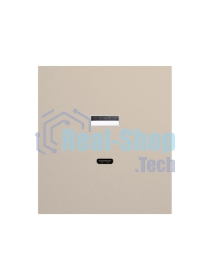 Розетка KRANZ STRONG USB-A+Type-C 3А с функцией быстрой зарядки шелк
