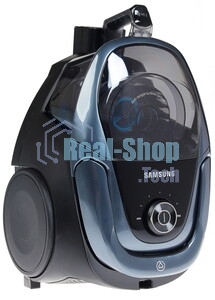 Пылесос Samsung VC18M3160VG/EV титан/серый, 380/1800 Вт, уборка сухая, пылесборник контейнер 2 л