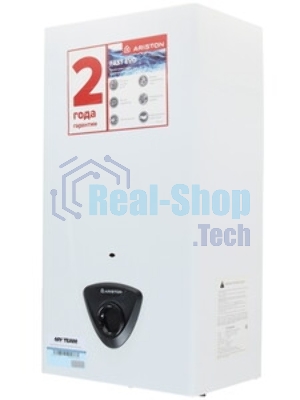 Водонагреватель проточный Ariston Fast Evo 11 C, газовый