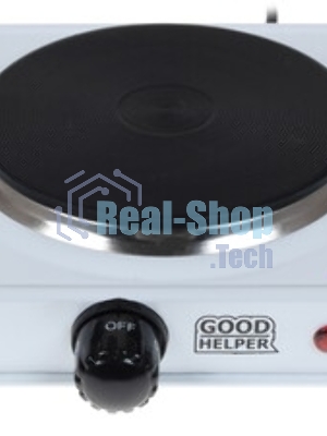 Плитка электрическая GOODHELPER ES-10P10, Вт 1000, блин- диаметр нарг. элемента 155 мм, 5- ступенчатый термостат