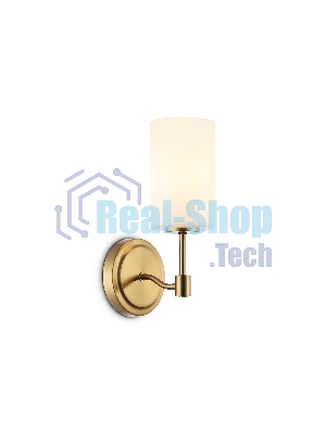 Настенный светильник Ambrella light LH56056 BS/FR латунь/белый матовый E14 max 40W 160*120*280