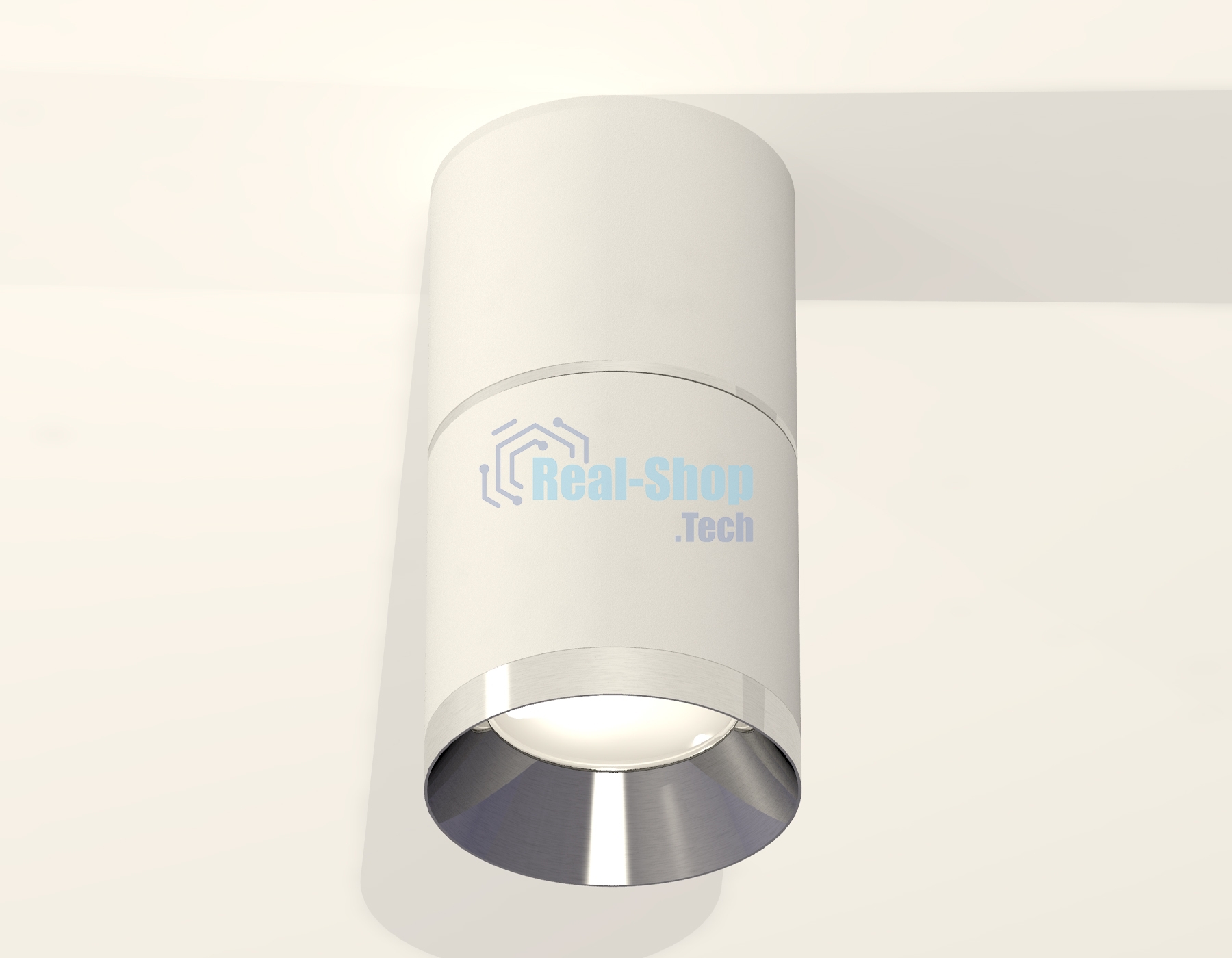 Светильник Ambrella Light XS7401161 SWH/PSL белый песок/серебро полированное MR16 GU5.3 (C7401, A2070, C7401, N7032)