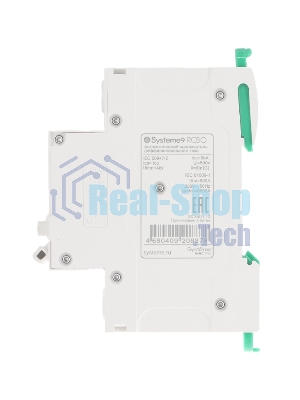 Автоматический выключатель дифф. тока (АВДТ) Systeme Electric S9D55616 Systeme9 1P+N C 16A 6kA 10мА Тип-A 230В