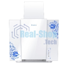 Вытяжка наклонная Gefest ВО 3603 К18 белый, 60 см, 550 куб. м/ч, 65 дБ