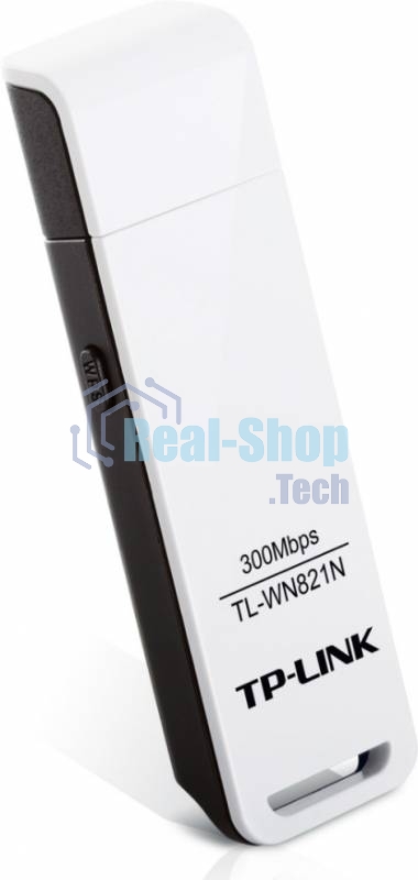 Сетевой адаптер TP-Link TL-WN821N Беспроводной USB адаптер 300 Мбит/с стандарта N