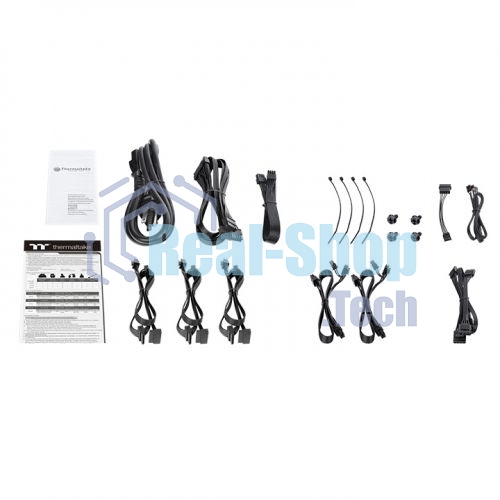 Блок питания Thermaltake Toughpower GF1 ARGb RTL (PS-TPD-0650F3FAGE-1), 650Вт, 80 PLUS Gold, 140мм, модульный, черный