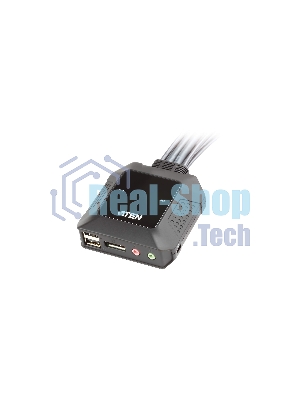 Переключатель ATEN 2 PORT USB DP KVM SWITCH.