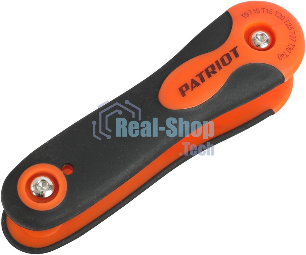 Набор ключей PATRIOT SKT-8F, TORX, T9-T40 складные, CRV, 8-в-1