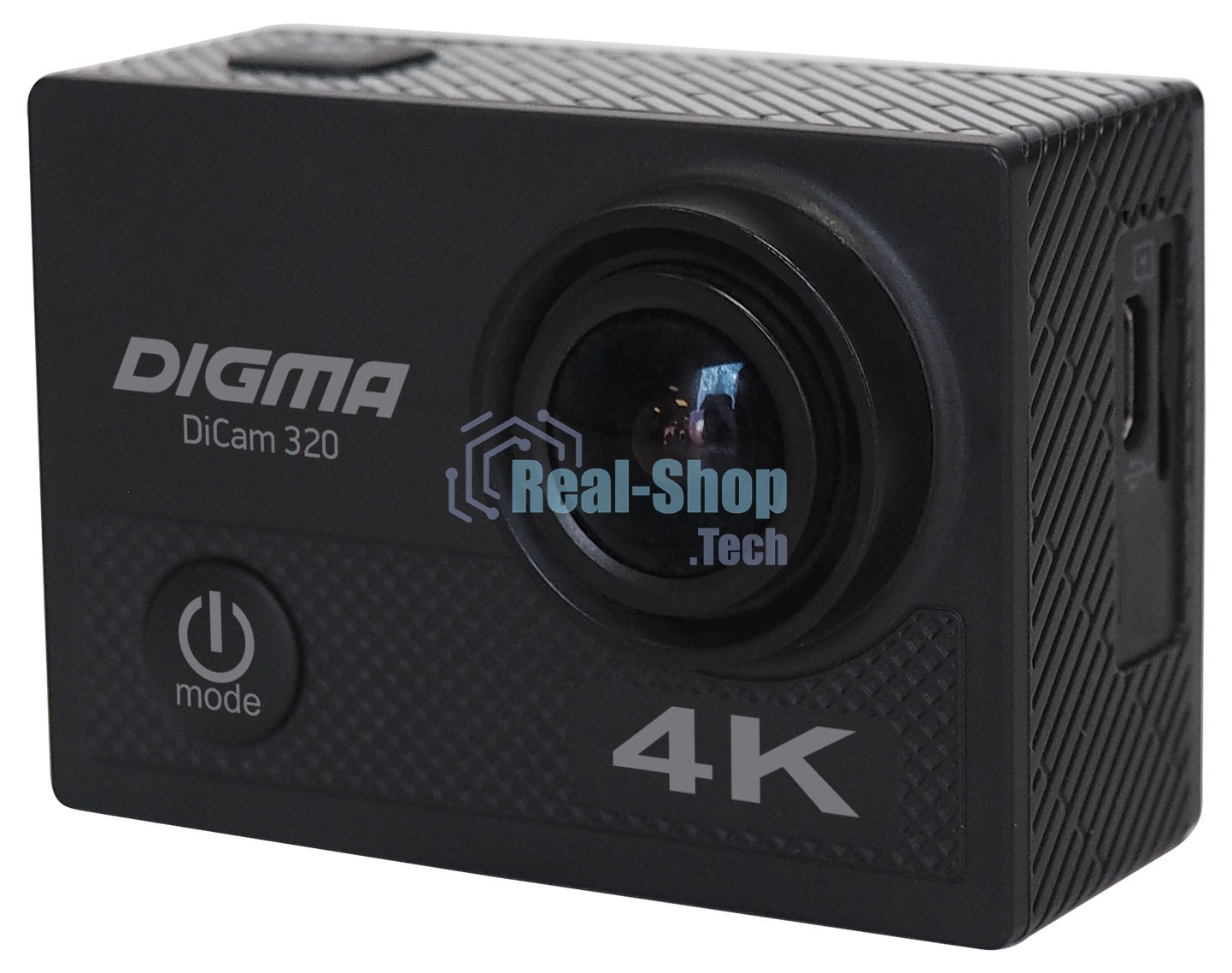 Экшн-камера Digma DiCam 320 черный