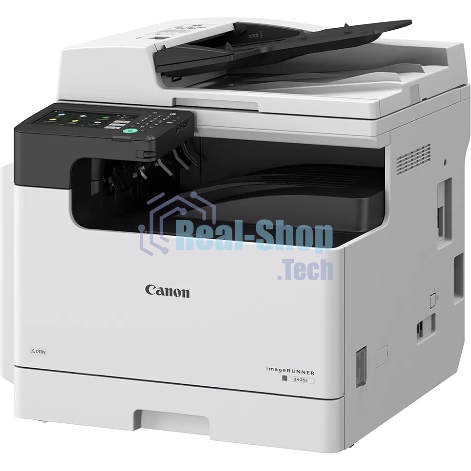 МФУ лазерное Canon imageRUNNER 2425i RADF (4293C004), A3, ч/б, печ. 25 стр/мин (A4 ч/б), 12 стр/мин (A3 ч/б), скан. до 35 стр/мин (ч/б) 25 стр/мин (цвет), 600x600dpi, USB, WiFi, 10/100/1000Base-T Gigabit Ethernet, без тонера.