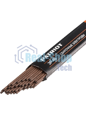 Электроды сварочные PATRIOT, марка ЭР 46, диам. 2,5 мм, длина 350 мм, уп. 1 кг