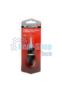 Отвертка Matrix комбинированная, SL6,0/PH2 х 38 мм, CrV, двухкомп. рукоятка