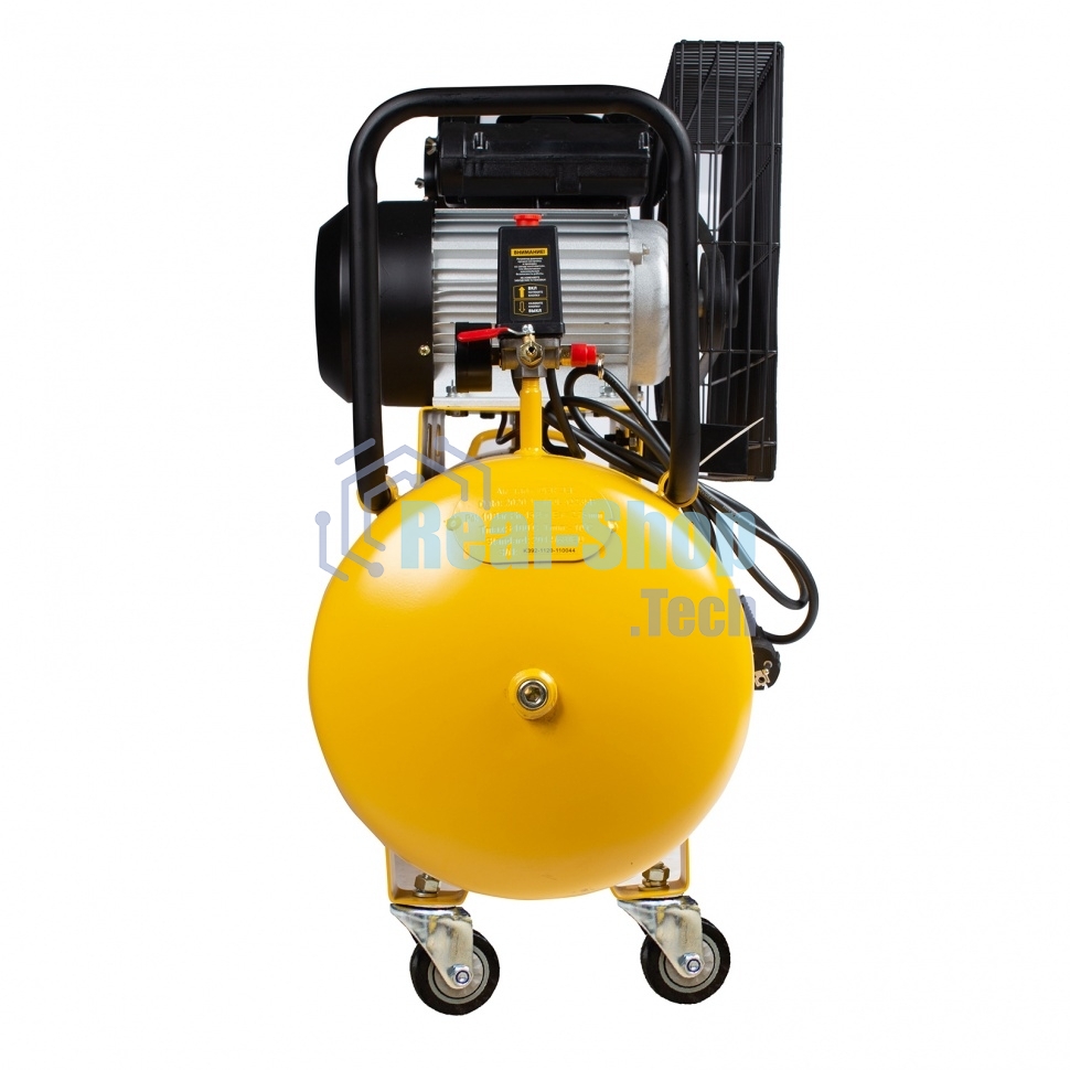 Компрессор воздушный Denzel BCV2300/100 рем. привод, 2,3 кВт, 100 литров, 440 л/мин