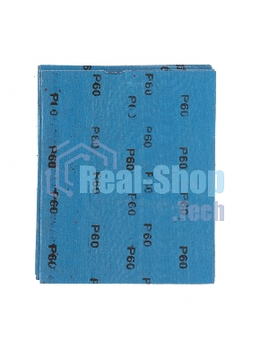 Шлифлист Matrix на тканевой основе, P 60, 230 х 280 мм, 10 шт., водостойкий