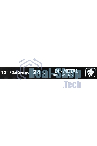 Ножовка Gross 77604 по металлу ''piranha'' 300 мм рычажный механизм натяжения полотна