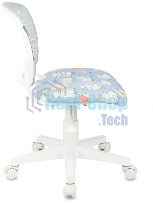 Кресло Бюрократ CH-W296NX TW-02 светло-серый, сетка, 120 кг