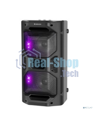 Портативная акустика Defender Rage 50 Вт Light/BT/FM/USB/LED/TWS черный