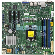 Материнская плата SuperMicro MBD-X11SSL-F-B Soc-1151 iC232 mATX 4xDDR4 6xSATA3 SATA RAID i210AT 2хGgbEth bulk
