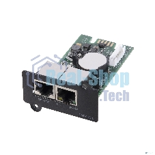 SNMP карта CBR PMC-02E для удаленного управления по сети Ethernet c Английским интерфейсом, 2xRJ45, PowerMaster