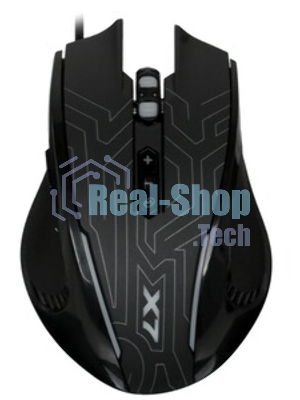 Мышь проводная A4Tech X87 черный, 2400 dpi, USB, кнопки - 8