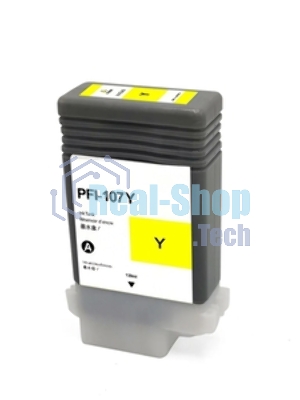 Картридж струйный NVPrint PFI-107Y (NV-6708B001) Yellow для Canon imagePROGRAF iPF670/680/770 (130 мл)
