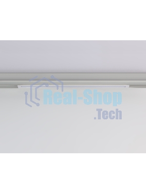 Управляемый светодиодный светильник для шинопровода Magnetic Ambrella light GL1281 WH белый IP20 18W 3000K-6400K 220V 120° 452*25*42 (Без ПДУ)