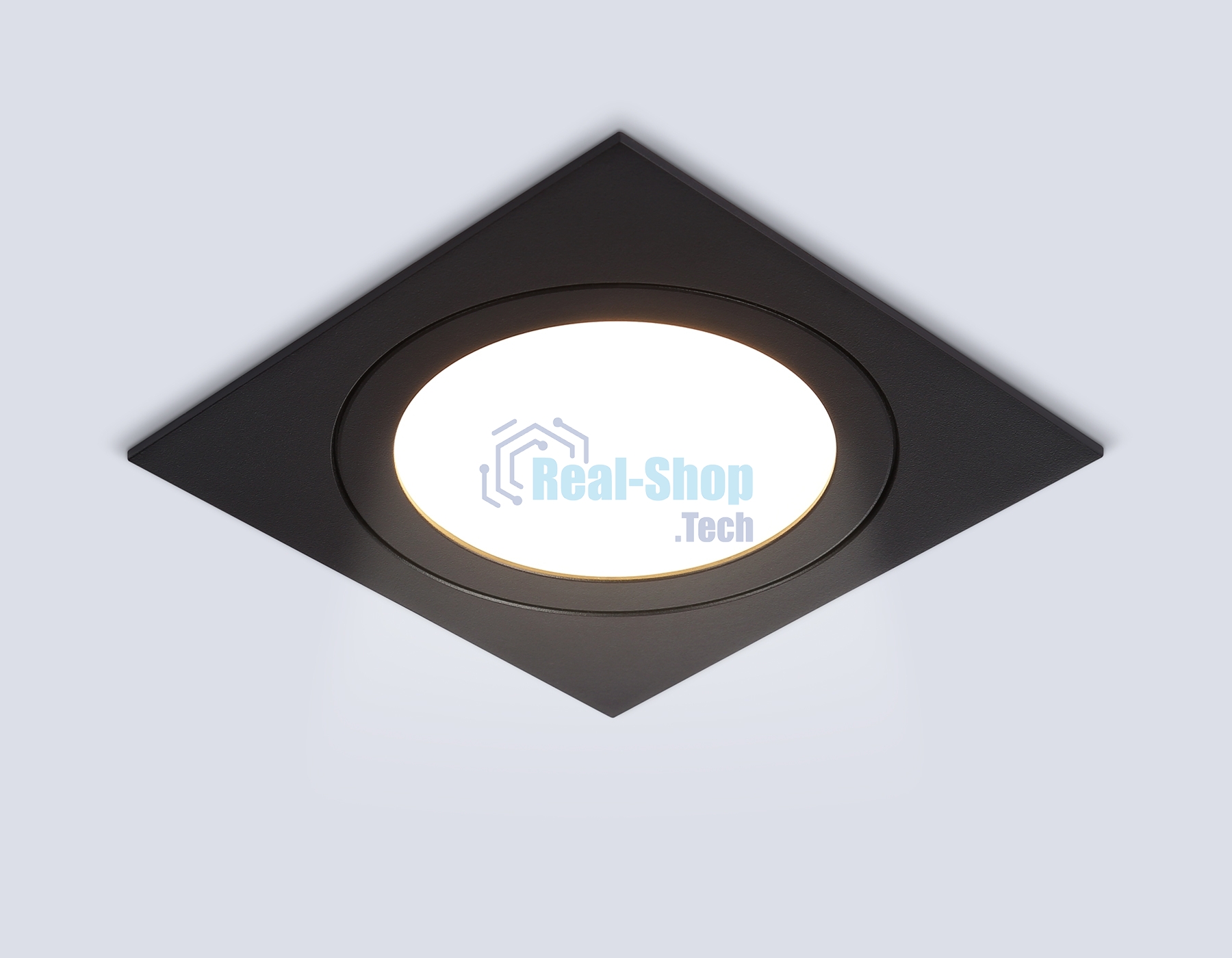 Светильник Ambrella light TN51825 BK черный GX53 max 15W 110*110*39