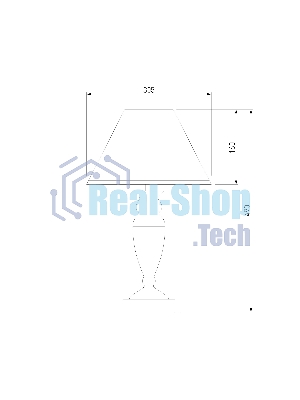 Настольная лампа 008/1T GR (зеленый)