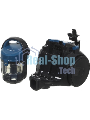 Пылесос Bosch BGS05A220 синий/серый, 700 Вт, уборка сухая, пылесборник контейнер 1.5 л