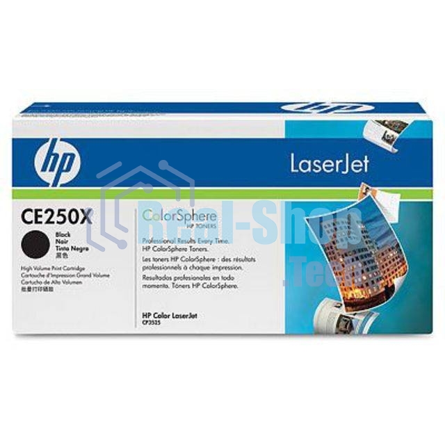 Картридж лазерный HP CE250X черный для CLJ CM3530/CP3525 10500 стр.