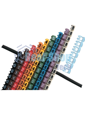 Маркер кабельный МКН комплект цифр 