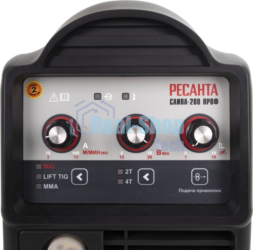 Сварочный полуавтомат Ресанта САИПА-200ПРОФ (MIG/MAG)