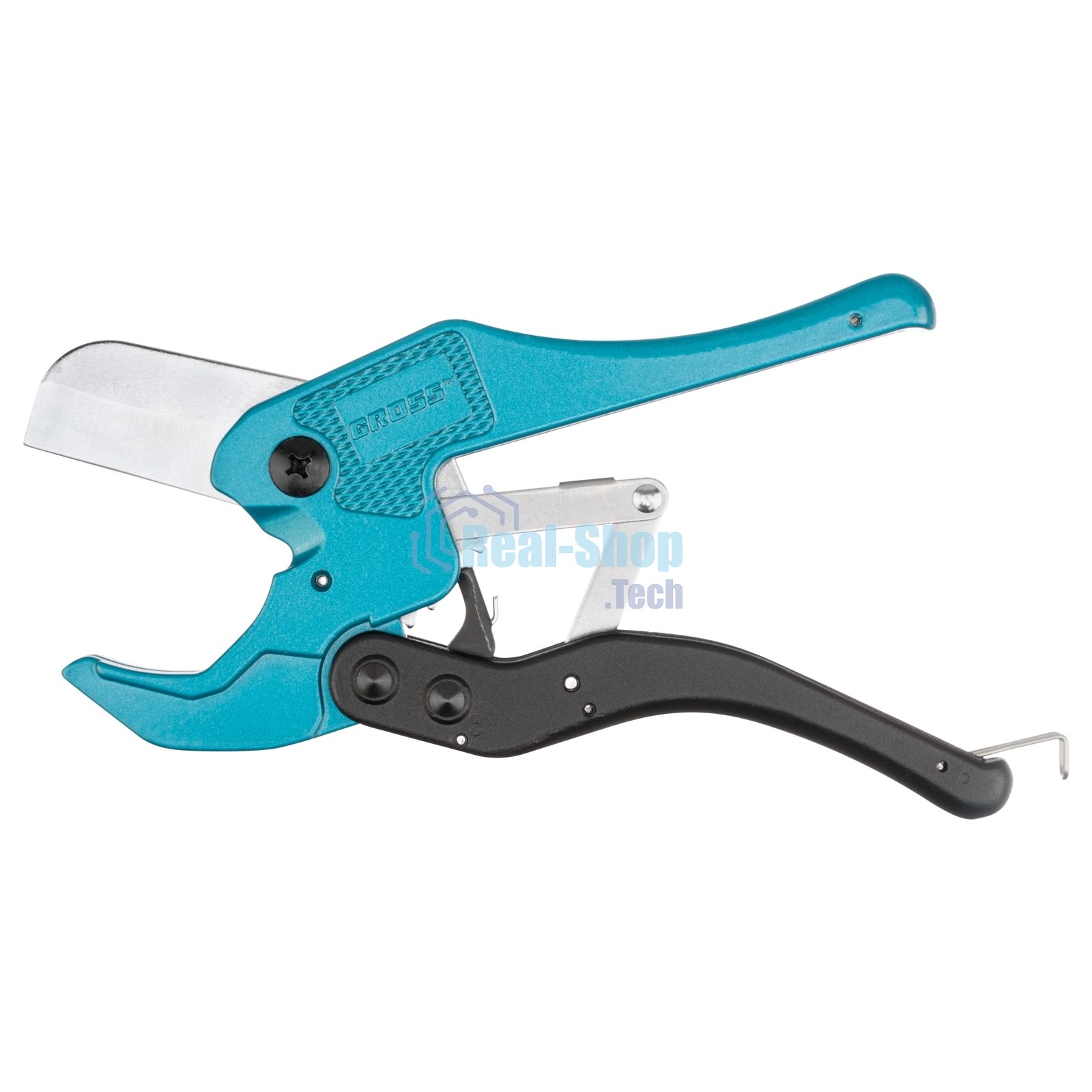 Ножницы для резки изд из ПВХ GROSS 78424 универсальные, d до 42 мм, порошковое покрытие рукоятки