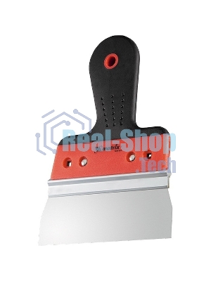 Шпатель Matrix фасадный из нержавеющей стали, 150 мм, узкое полотно, двухкомпонентная рукоятка