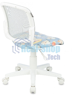 Кресло Бюрократ CH-W296NX TW-02 светло-серый, сетка, 120 кг