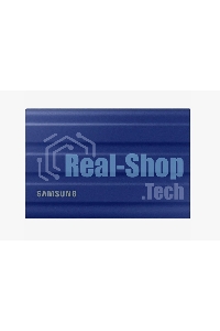 Внешний SSD Samsung T7 Shield, 2TB, USB 3.2 Gen 2 Type-C, R/W 1050/1000, синий
